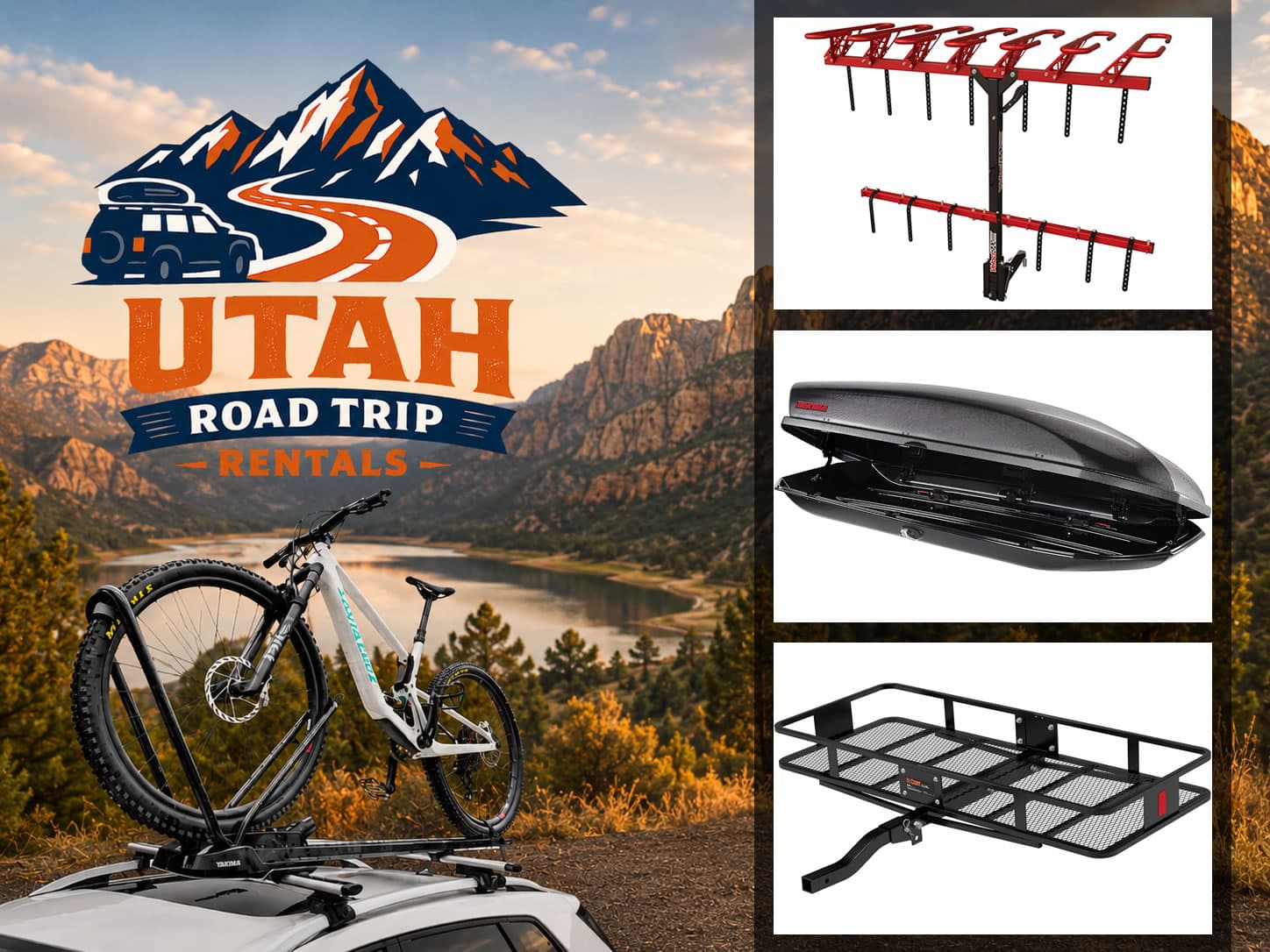 Utah Road Trip Rentals gear ready for pickup